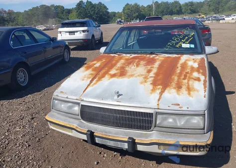 1990 Buick Lesabre Custom из США, поврежденный, VIN 1G4HP54C1LH418651